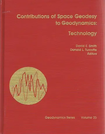 Cover of Contributions of Space Geodesy to Geodynamics