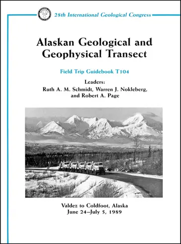 Cover of Alaskan Geological and Geophysical Transect