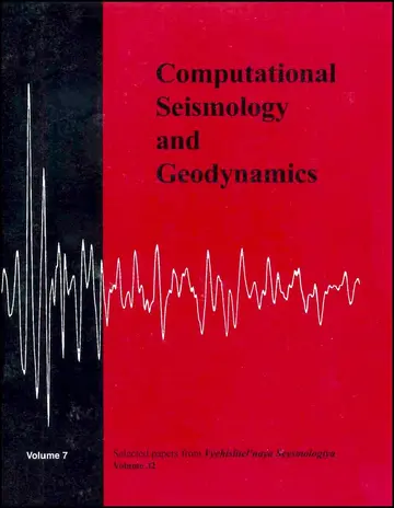 Cover of Selected Papers from Volume 32 of Vychislitel′naya Seysmologiya
