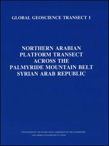 Cover of Northern Arabian Platform Transect Across the Palmyride Mountain Belt