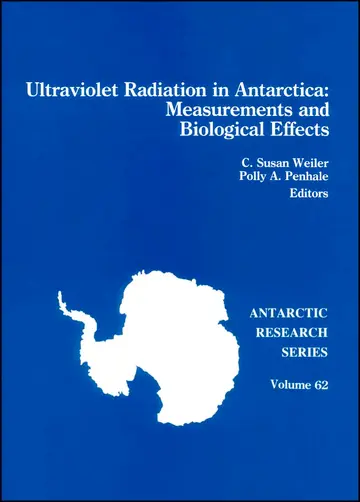 Cover of Ultraviolet Radiation in Antarctica