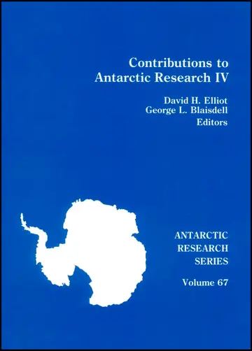 Cover of Contributions to Antarctic Research IV