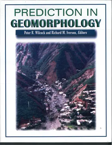 Cover of Prediction in Geomorphology