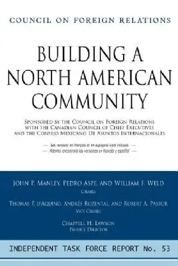 Cover of Building a North American Community