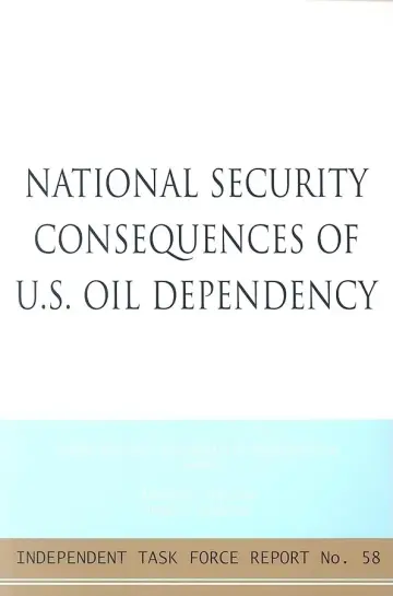 Cover of National Security Consequences of U.S. Oil Dependency