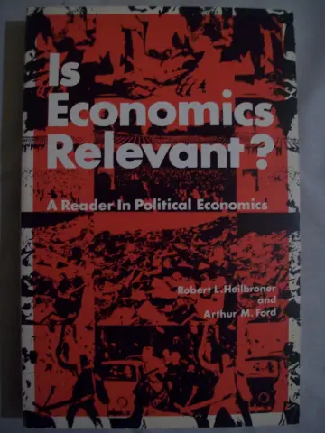 Cover of Is Economics Relevant?