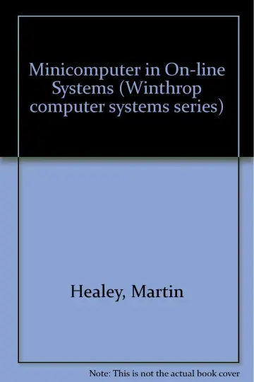 Cover of Minicomputer in On-line Systems