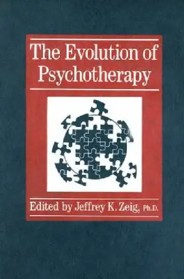 Cover of Evolution of Psychotherapy