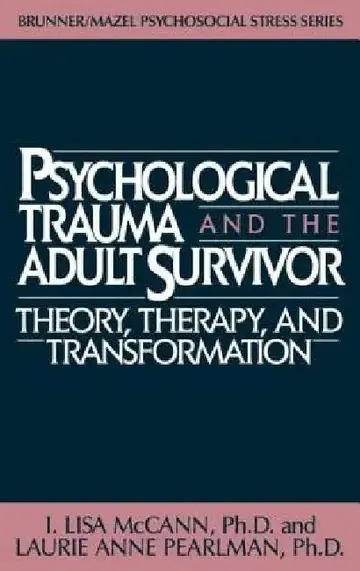 Cover of Psychological Trauma And Adult Survivor Theory