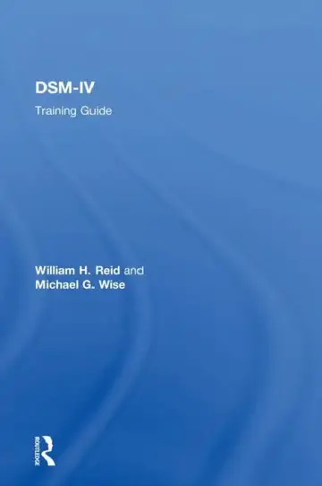Cover of DSM-IV Training Guide