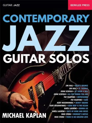 Cover of Contemporary Jazz Guitar Solos