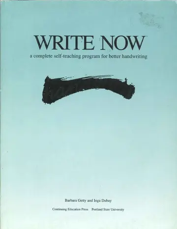 Cover of Write Now