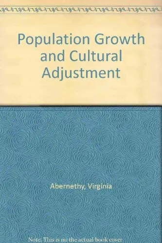Cover of Population Growth and Cultural Adjustment