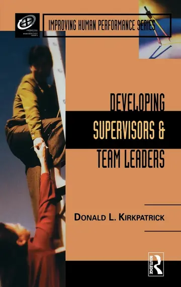 Cover of Developing Supervisors and Team Leaders