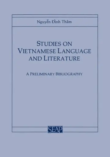 Cover of Studies on Vietnamese Language and Literature