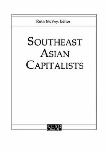 Cover of Southeast Asian Capitalists