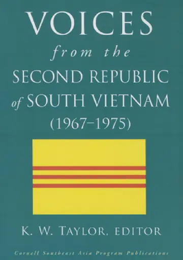 Cover of Voices from the Second Republic of South Vietnam (1967-1975)