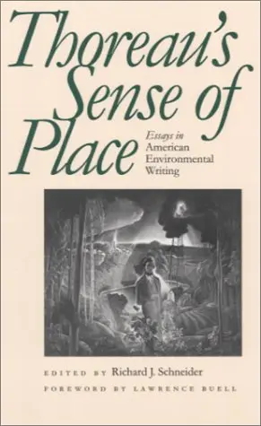 Cover of Thoreau's Sense of Place