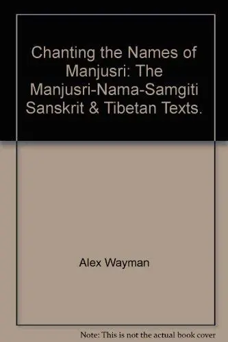 Cover of Chanting the Names of Manjusri