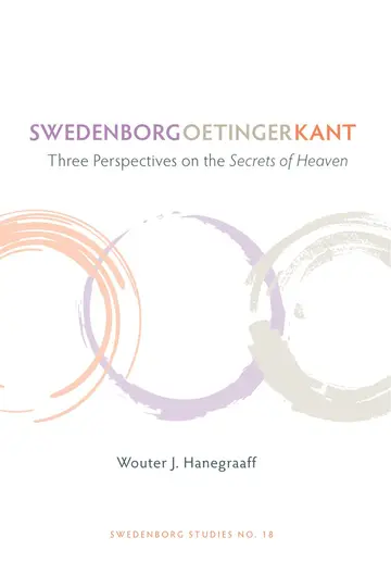 Cover of Swedenborg, Oetinger, Kant