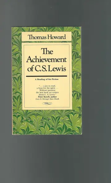 Cover of The achievement of C. S. Lewis