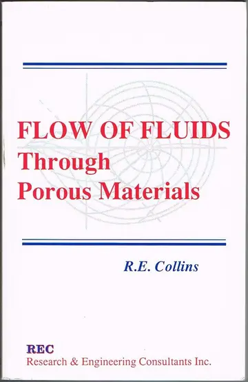 Cover of Flow of Fluids Through Porous Materials