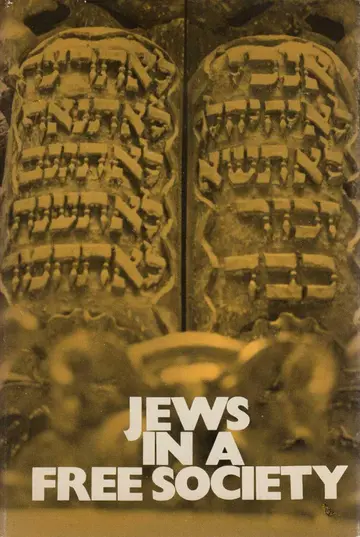 Cover of Jews in a Free Society