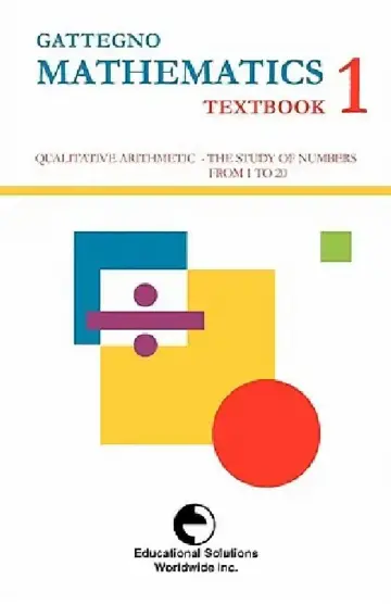 Cover of Gattegno Mathematics Textbook 1