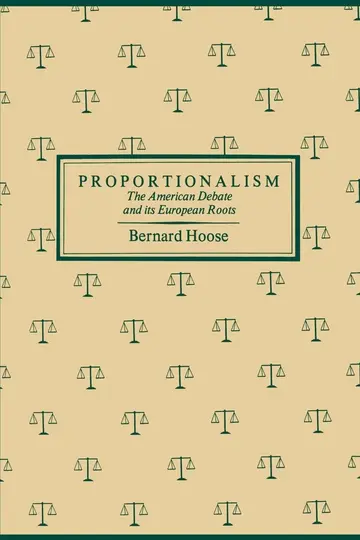 Cover of Proportionalism