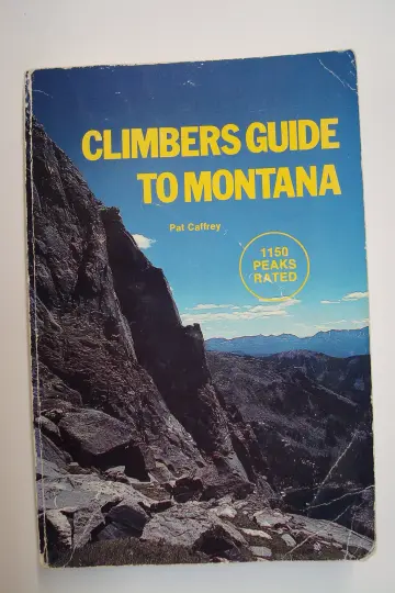 Cover of Climbers guide to Montana