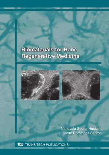 Cover of Biomaterials for Bone, Regenerative Medicine