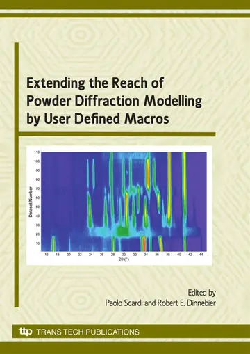 Cover of Extending the Reach of Powder Diffraction Modelling