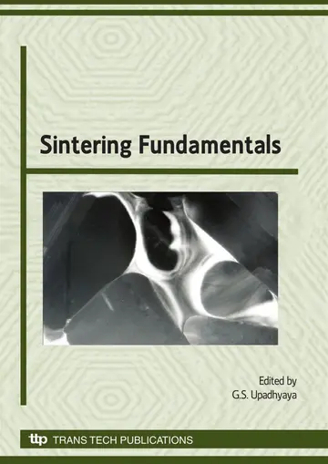 Cover of Sintering Fundamentals