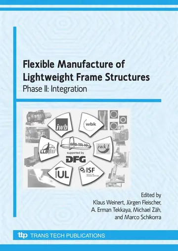 Cover of Flexible Manufacture of Lightweight Frame Structures, 2008