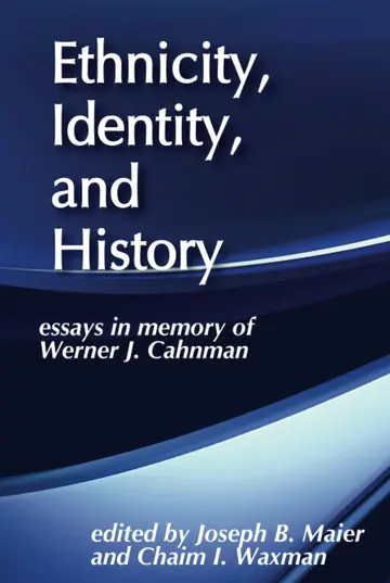 Cover of Ethnicity, Identity, and History