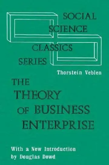 Cover of The Theory of Business Enterprise