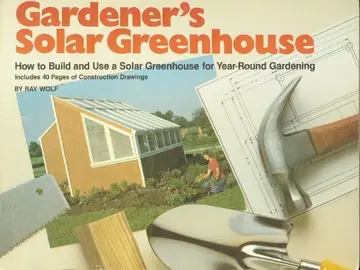 Cover of Gardener's Solar Greenhouse