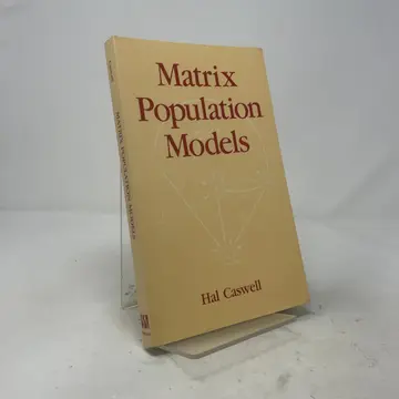 Cover of Matrix Population Models