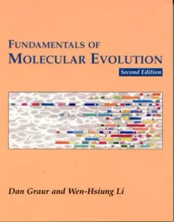 Cover of Fundamentals of Molecular Evolution