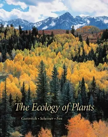 Cover of The Ecology of Plants