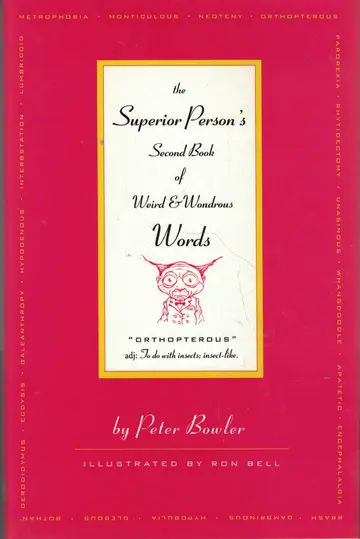 Cover of Superior Person's Second Book of Weird and Wondrous Words