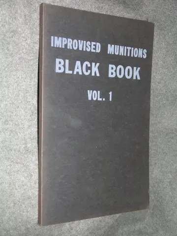 Cover of Improvised Munitions Black Book (1)