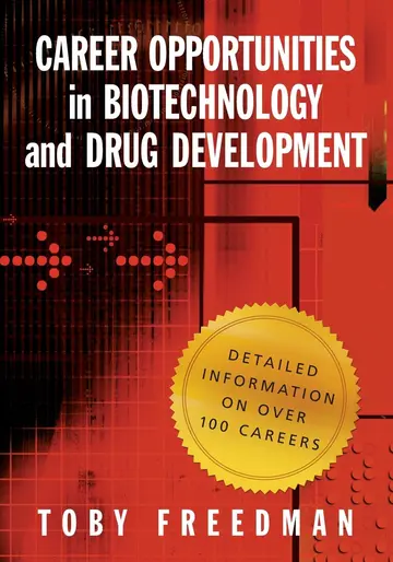 Cover of Career Opportunities in Biotechnology and Drug Development