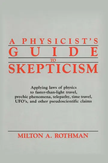 Cover of A Physicist's Guide to Skepticism
