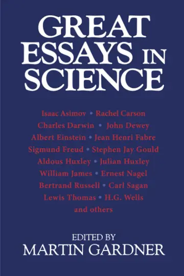 Cover of Great Essays in Science