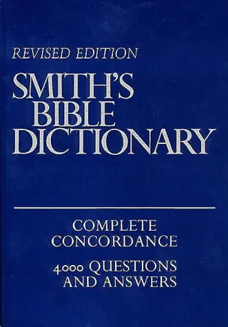 Cover of Smith's Bible Dictionary