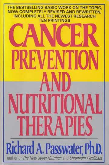 Cover of Cancer Prevention and Nutritional Therapies
