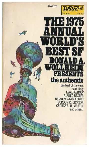 Cover of Annual World's Best Science Fiction, 1975