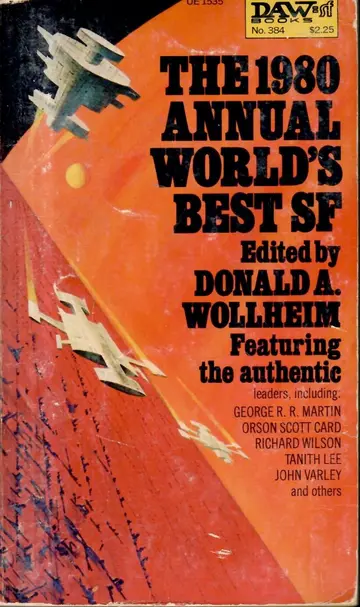 Cover of Annual World's Best Science Fiction, 1980