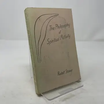 Cover of The Philosophy of Spiritual Activity